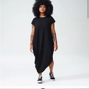 Universal Standard Iconic Geneva Dress dark blue